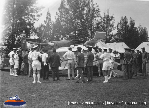 SRN5 in the Tropics -  (credit: The <a href='http://www.hovercraft-museum.org/' target='_blank'>Hovercraft Museum Trust</a>).